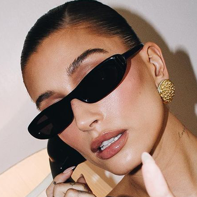 Designer Sunglasses - Occhiali da Sole Ovali con Montatura