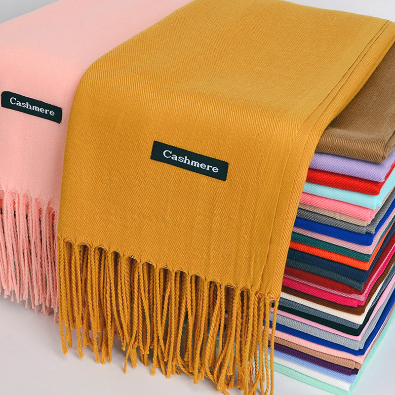 Cashmere Scarf - Sciarpa multiuso in cashmere imitazione Sciarpa