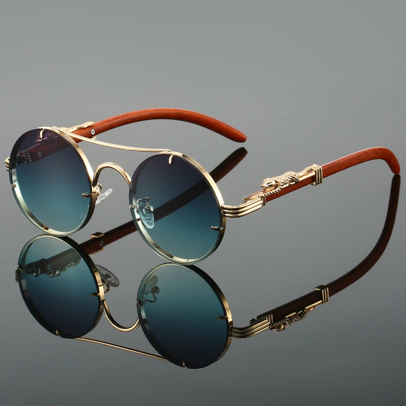 Designer Sunglasses - Occhiali da Sole Rotondi Popolari da