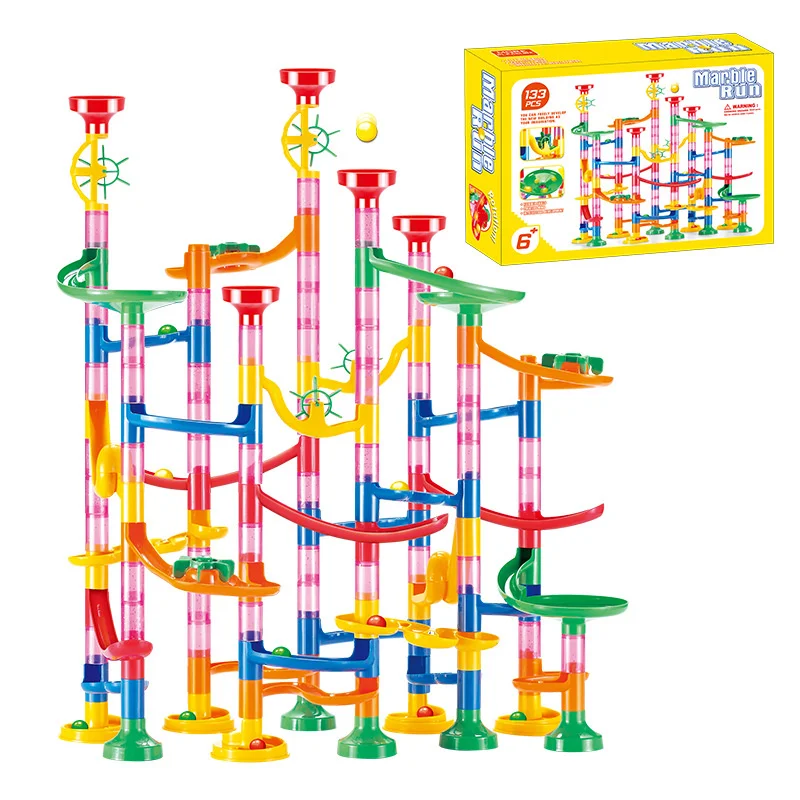 Marble Coaster Set - 50-142 Pezzi Giocattolo Labirinto 3D con