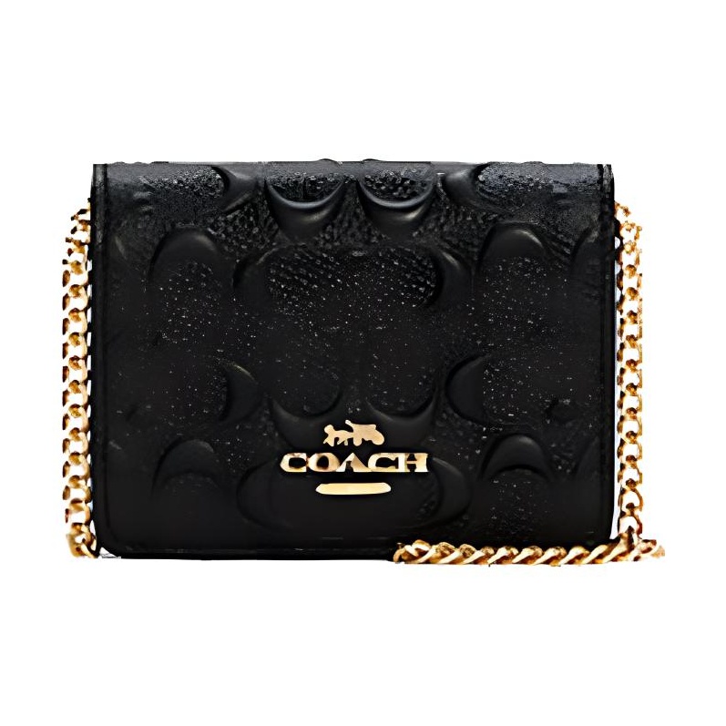 Leather Wallet Men - Borsa a tracolla in pelle di