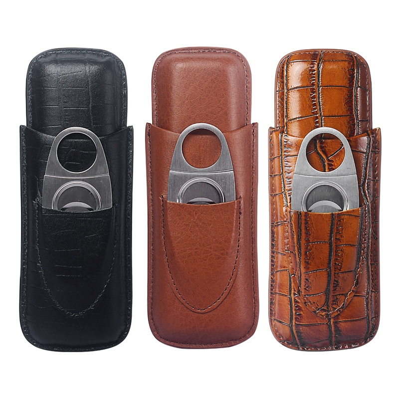 Astuccio portatile in pelle pe - Premium Cigar Case recensione e prezzo