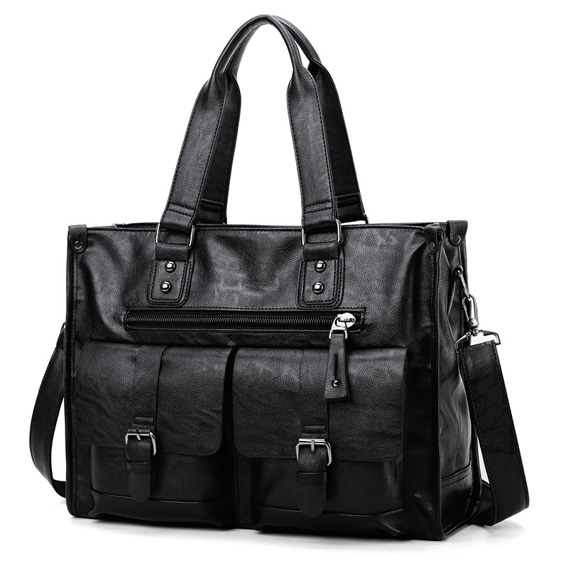 Borsa a Tracolla in Pelle PU V - Leather Briefcase recensione e prezzo