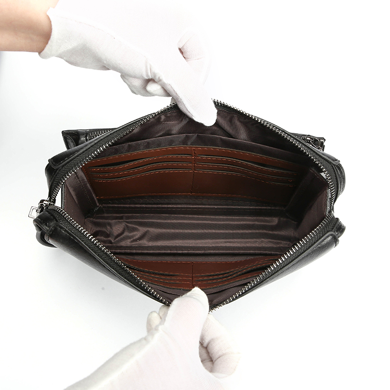 Nuova Borsa a Tracolla Antifur - Leather Wallet Men recensione e prezzo